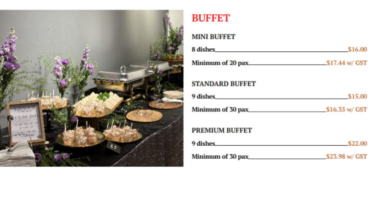 Buffet Catering Singapore